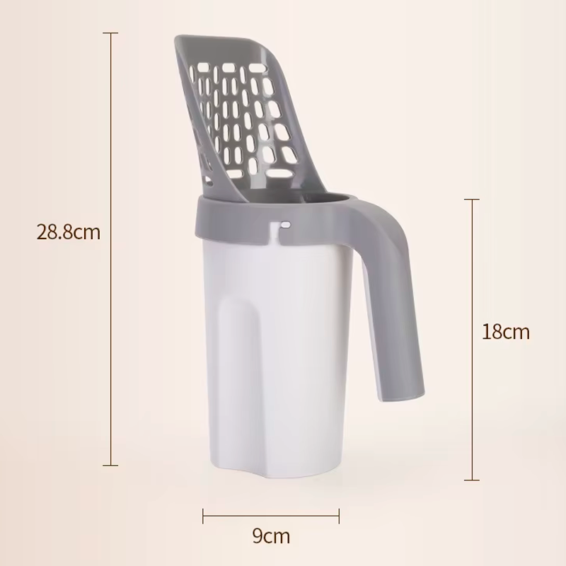 Pet Litter Shovel Scoop With Refill Bag | PurrHub