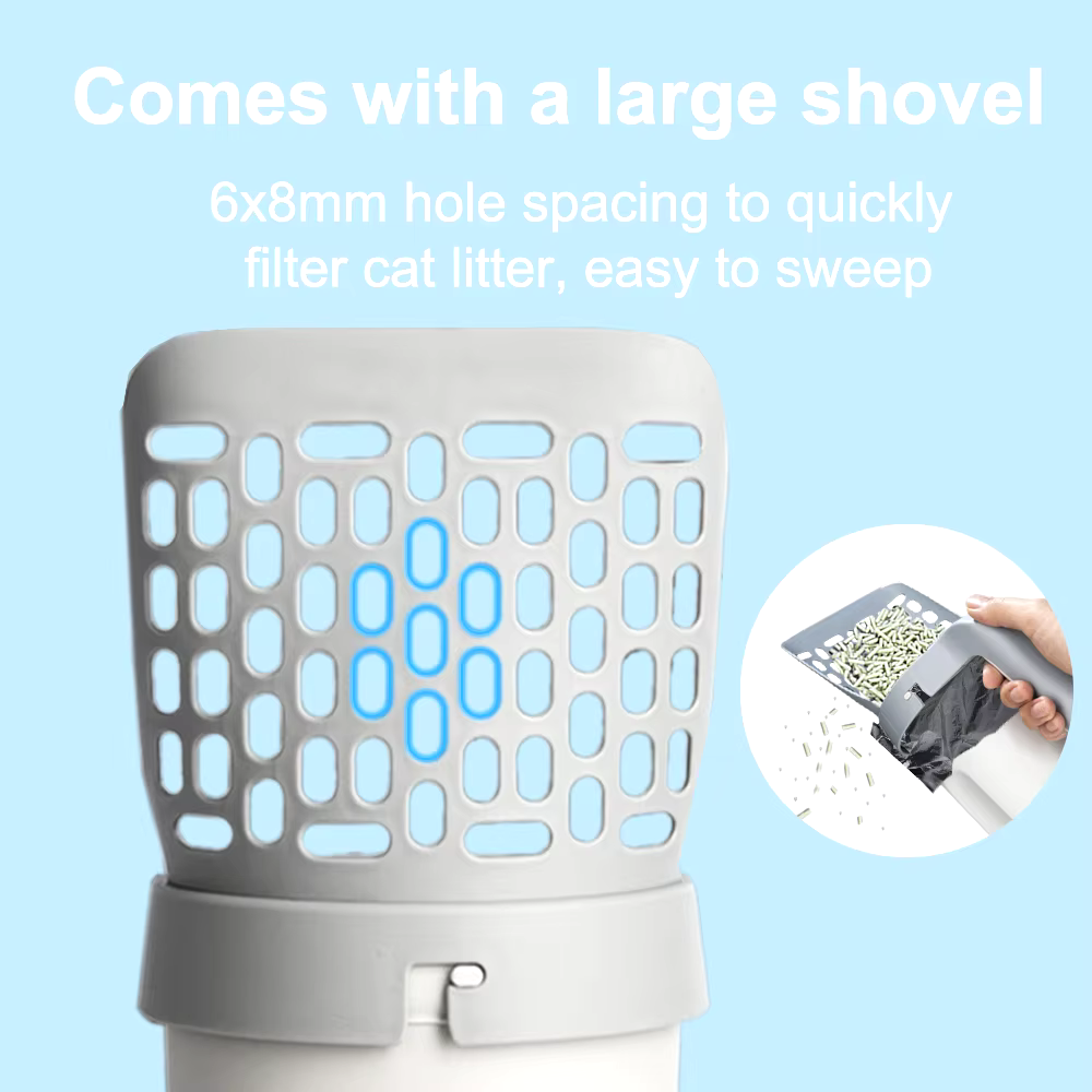 Pet Litter Shovel Scoop With Refill Bag | PurrHub