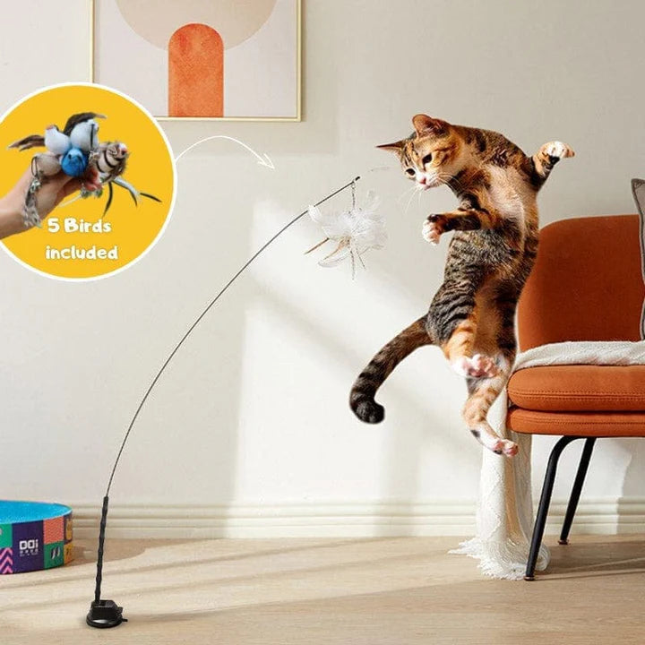 Interactive Bird Simulation Cat Toy Set | PurrHub